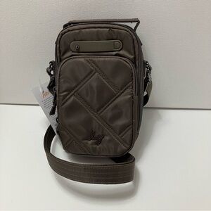 Lug Skeeter Mini crossbody bag. Light Walnut color. Brand new with tags.